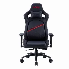 Silla Gamer Xpg Nexus, Cuero Sintetico, Reclinable 155°, Reposabrazos 4d, Soporte Lumbar Dinamico, Piston De Gas C4, Soporta 125 Kg, Negro/rojo